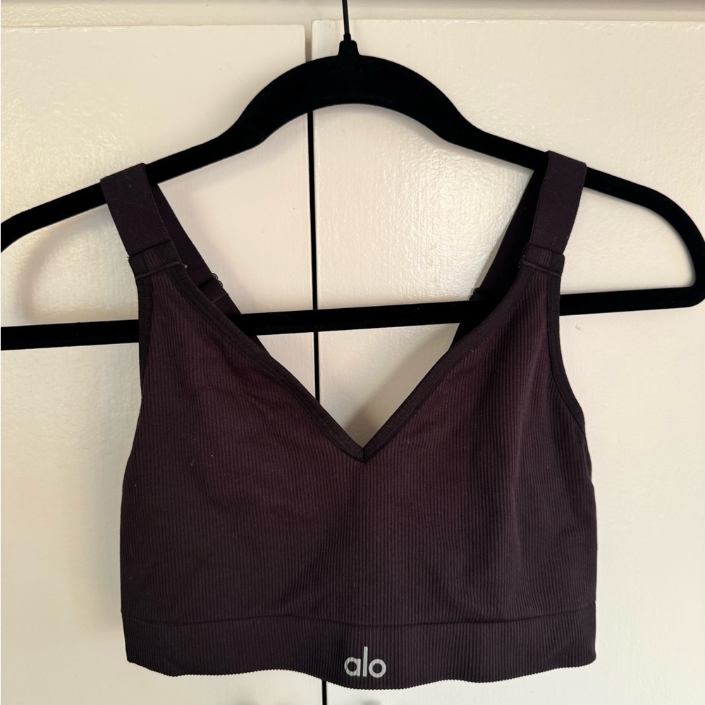 ALO Yoga Black Sports Bra